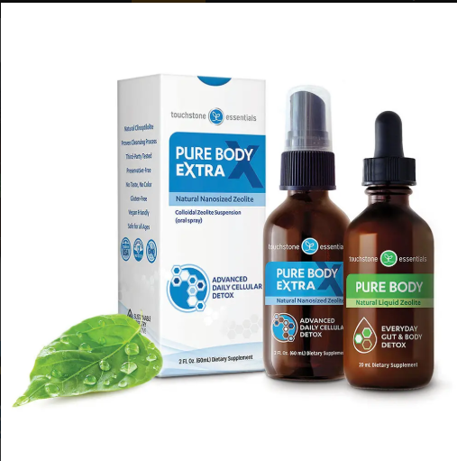 Zeolite Detox Pack with Pure Body and Pure Body Extra