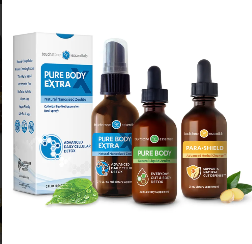 Pure Body Extra Zeolite Gut Detox bundle